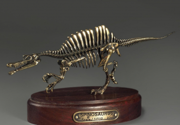 Модель скелета динозавра Spinosaurus - «globural.ru» - Курск