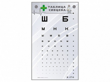 Интерактивный стенд "Таблица Сивцева" - «globural.ru» - Курск