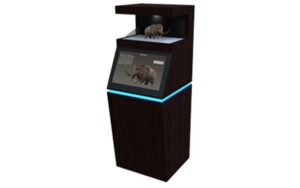 Голографическая 3D пирамида с сенсорным монитором "Классик" - «globural.ru» - Курск
